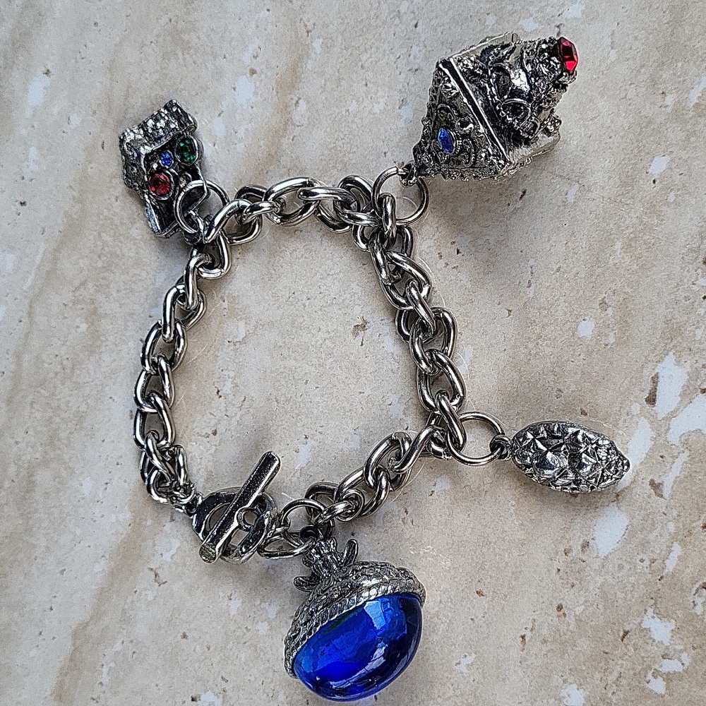 Vintage 1960s Charm Bracelet